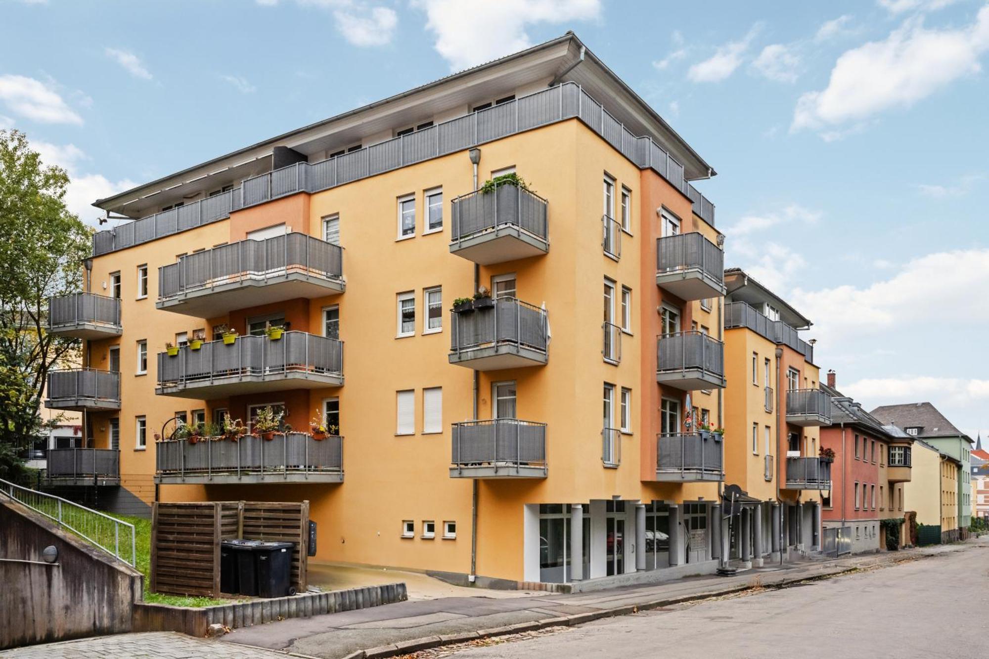 Edler Wohnraum Schwanenteich-Suite Mit Balkon, Kaffeevollautomat, Lift & Parkplatz Τσβικάου Εξωτερικό φωτογραφία